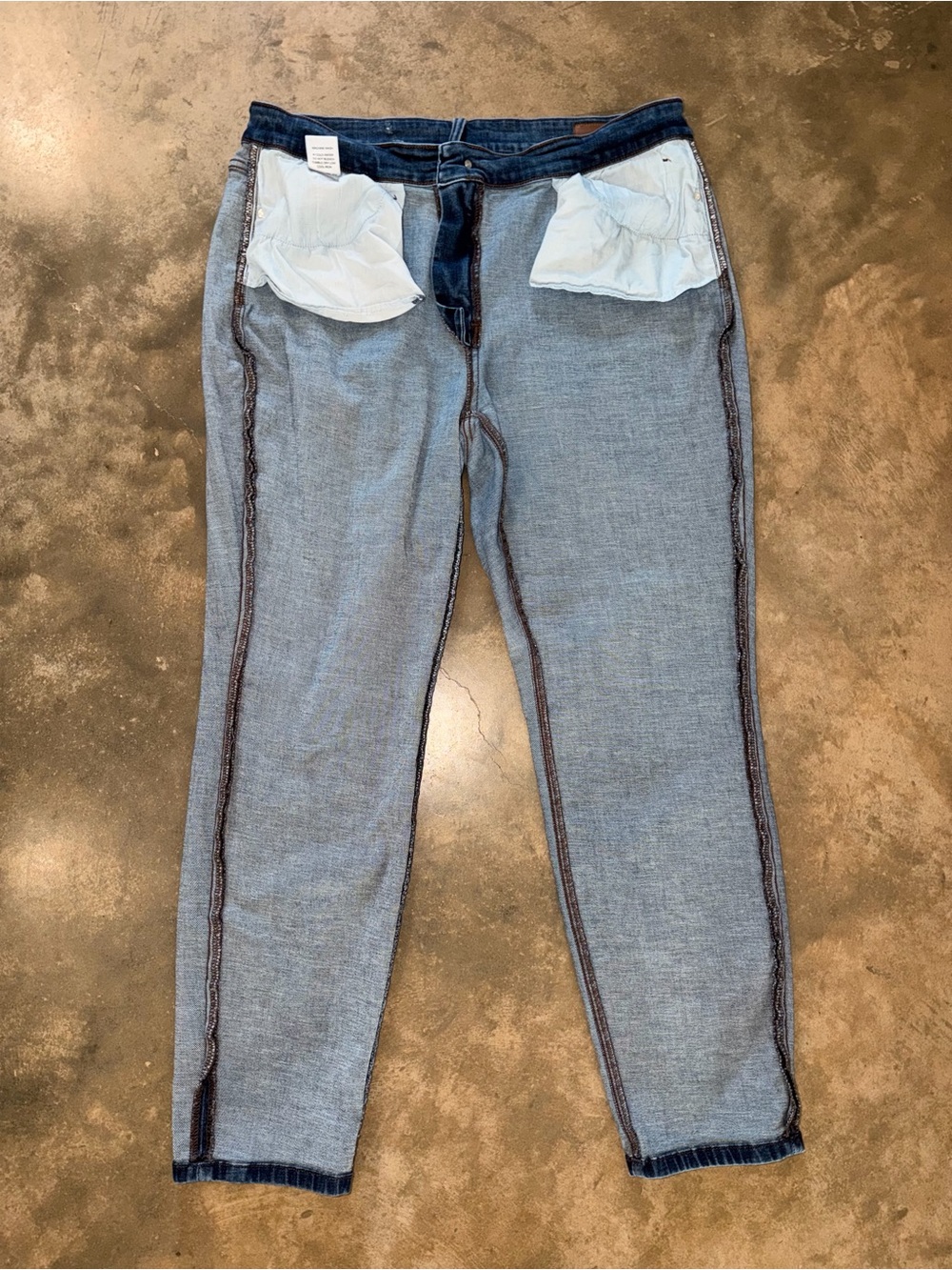Judy Blue Slim Fit Jeans 18W Medium Wash Stretch Plus Size - Picture 10 of 13